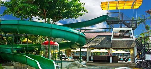 Bali Dynasty Resort Pool Slide