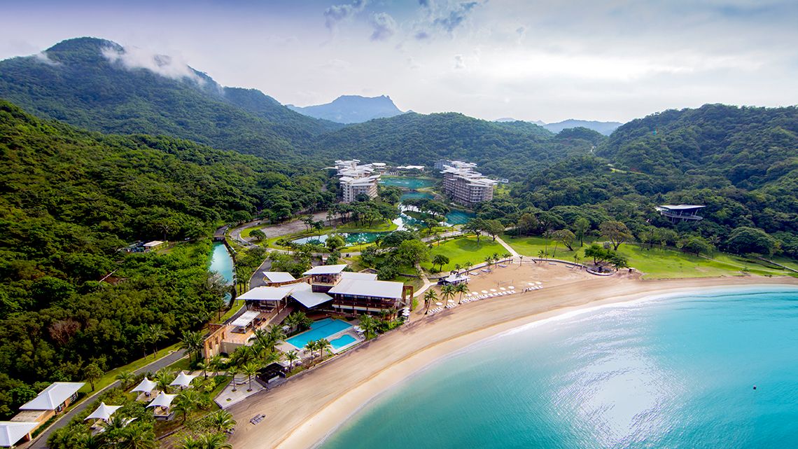 Pico Sands Hotel aerial view
